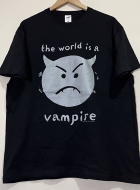 Smashing Pumpkins碎南瓜乐队经典摇滚FOG美式vintage复古短袖T恤