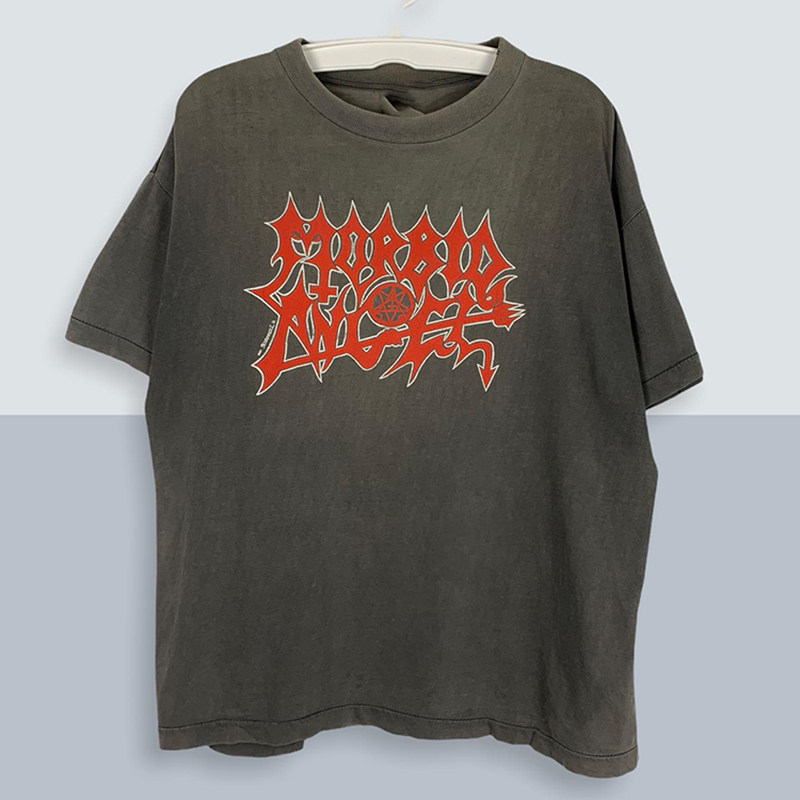 情侣款个性摇滚金属tee