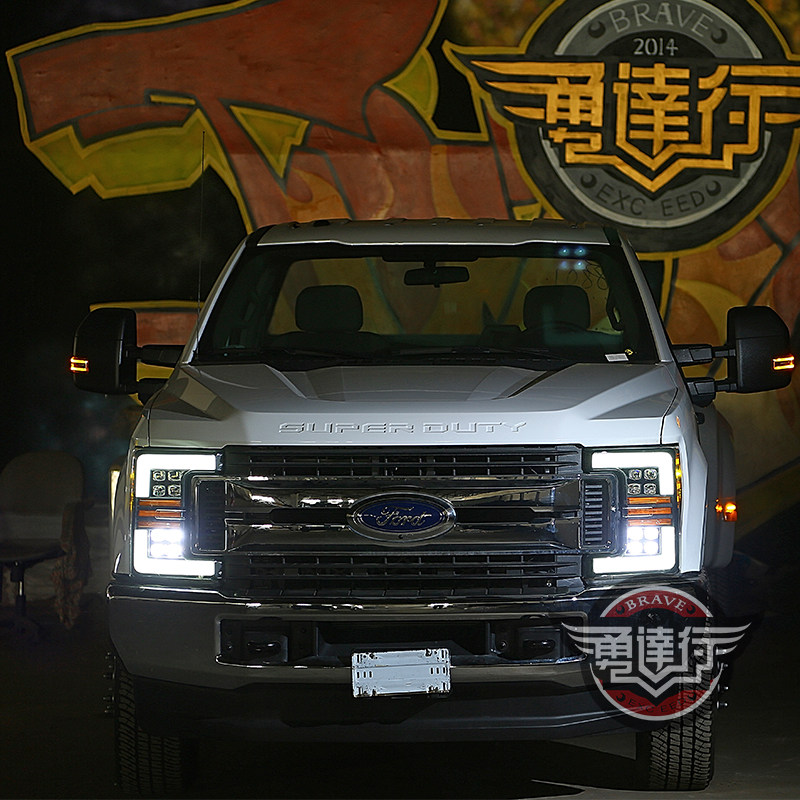 LONGDING LIGHT/F250/350/450/550美国A-REXLED透镜改装大灯总成属于什么档次？