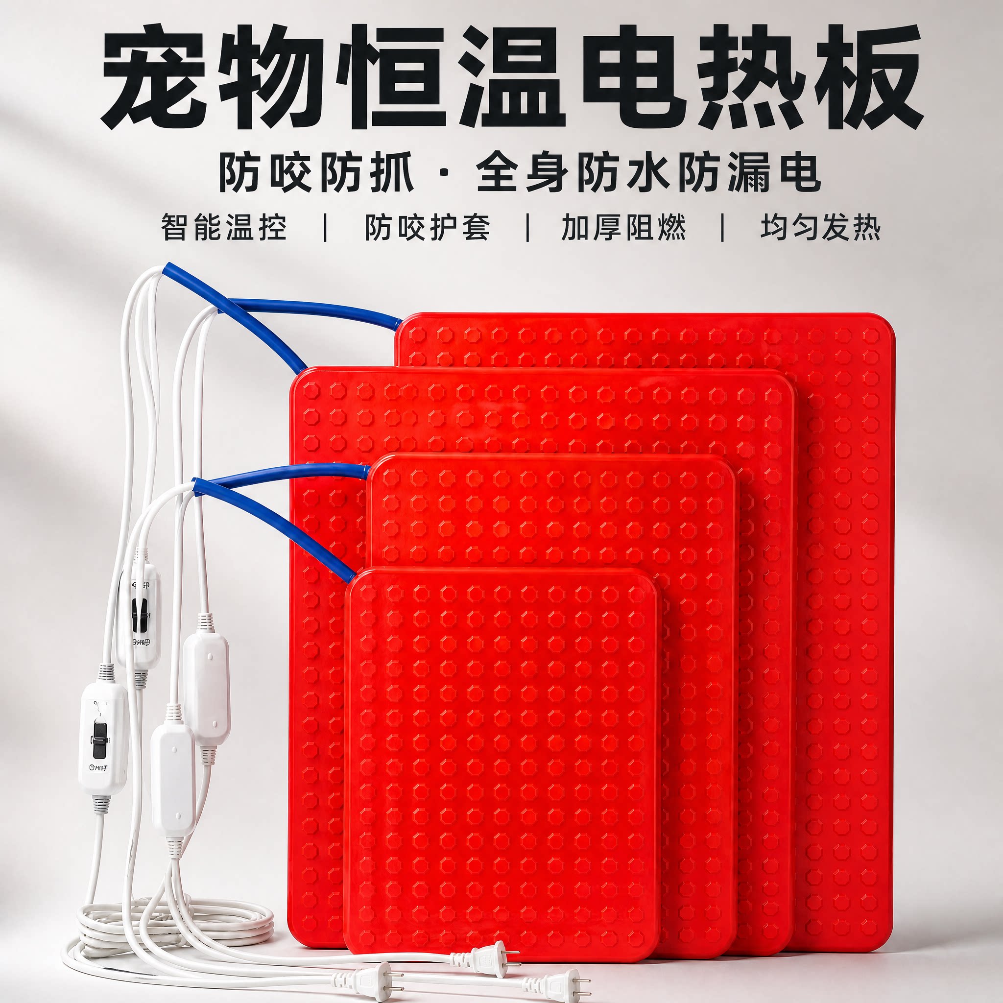 小动物电热板保温板宠物加热垫狗猫兔子加热板加热毯狗窝取暖设备