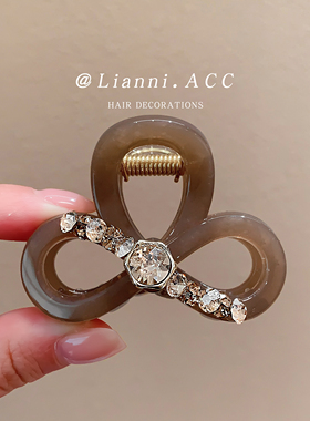 小众设计简约半扎发抓女气质高级感发夹2026新款爆款盘发抓夹头饰