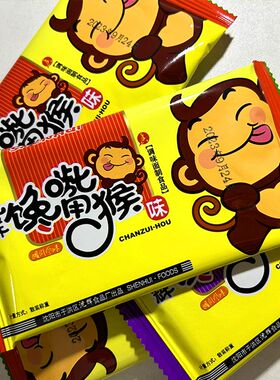 馋嘴猴辣片儿香辣童年怀旧零食8090后儿时小吃休闲食品馋嘴猴辣条