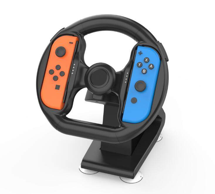 스위치 브래킷 스티어링 휠 JOY-CON 소형 핸들 스티어링 휠 마운트 NS 게임 컨트롤러 스티어링 휠 브래킷