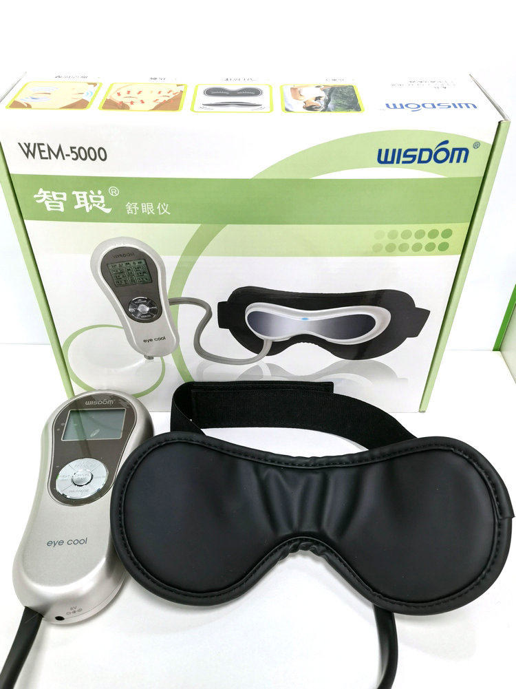 WEM-5000 ZHICONG 열 공압 눈 진정 장치 눈 보호 장치는 시각적 피로를 완화합니다 무료 배송 뜨거운 압축 마사지 장치