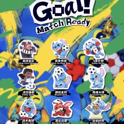 现货MINISO名创优品史迪奇GOAL