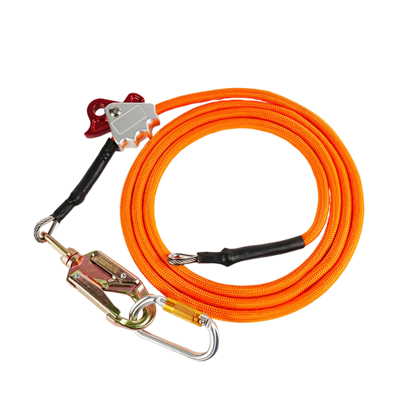 thumbnail for Arbor climbing rope, wire positioning rope, adjustable lanyard, fall stop, triple lock, mountaineering and climbing special rope outdoor