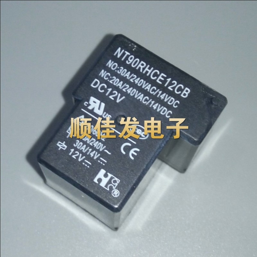福特继电器 NT90RHCE12CB DC12V 30A 5脚 全新原装现货