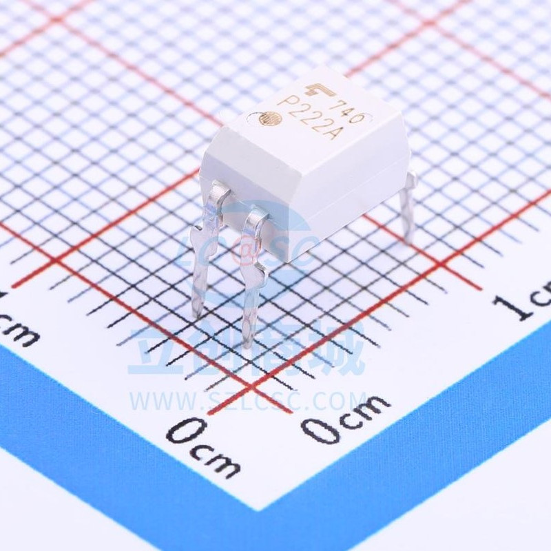 TLP222A-1 TLP222A P222A贴片SOP4/直插DIP4光耦固态继电器 5个