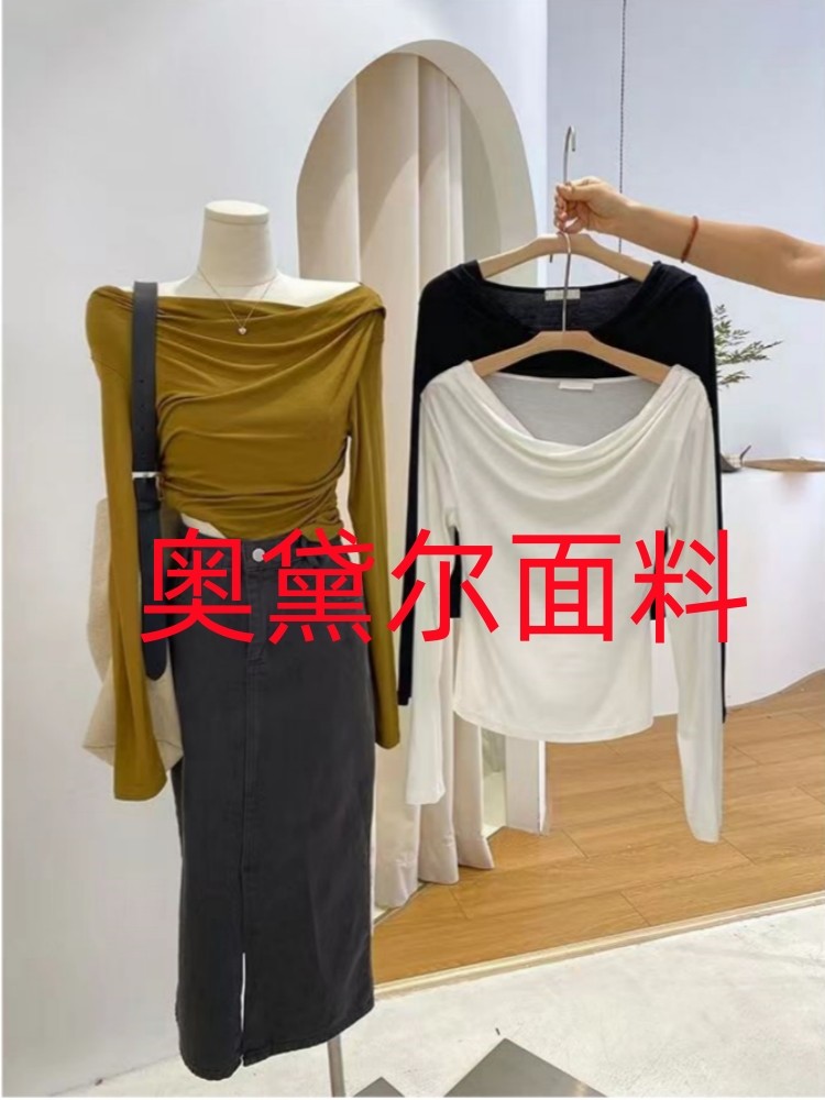 长袖通勤常规小众气质法式上衣