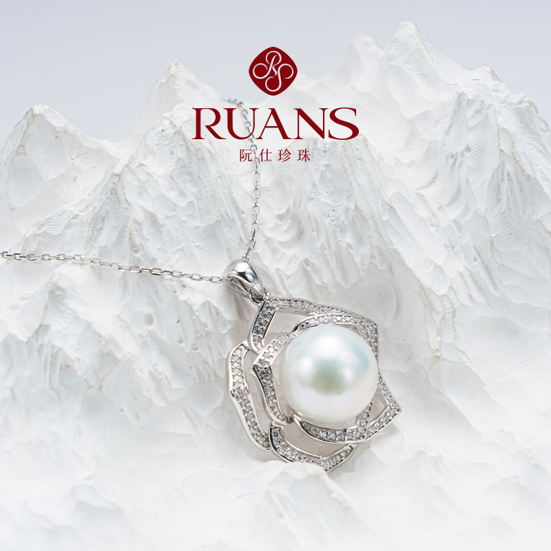12-13mm 43cm ׹ RUANS/ˡֱѡS925Ȼˮ12-13MMкɽ軨׹4560Ԫ3(1520Ԫ/)