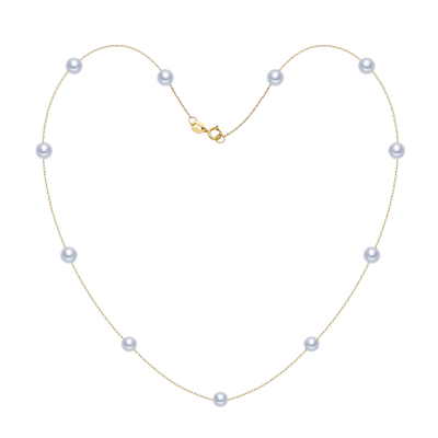 淡水18k金RUANS/阮仕颈链珍珠