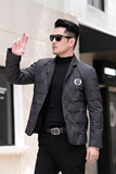 2024冬季新款西装领刺男士90白鸭绒羽绒服8896-P245绒有，男装羽绒服，钱塘6023