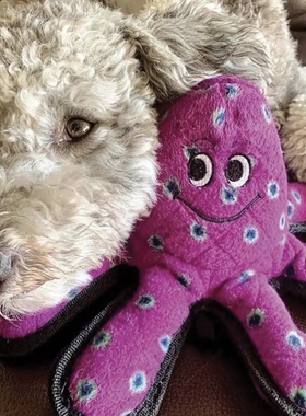 美国Tuffy北美大龙虾八爪鱼Duraforce狗狗软玩具响声玩具巡回耐咬