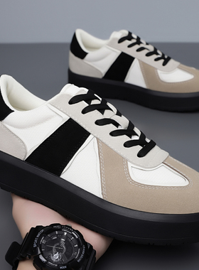 鞋子男鞋2026新款今年流行爆款夏透气超火男士潮流顽刻休闲板鞋子