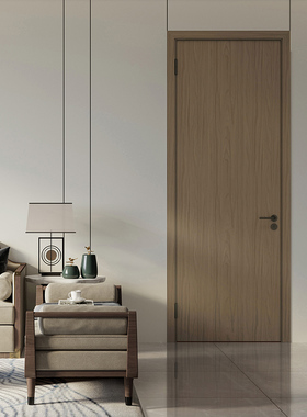 梦天木作 卧室门定制木门室内门房间门实木复合门现代简约 2P61