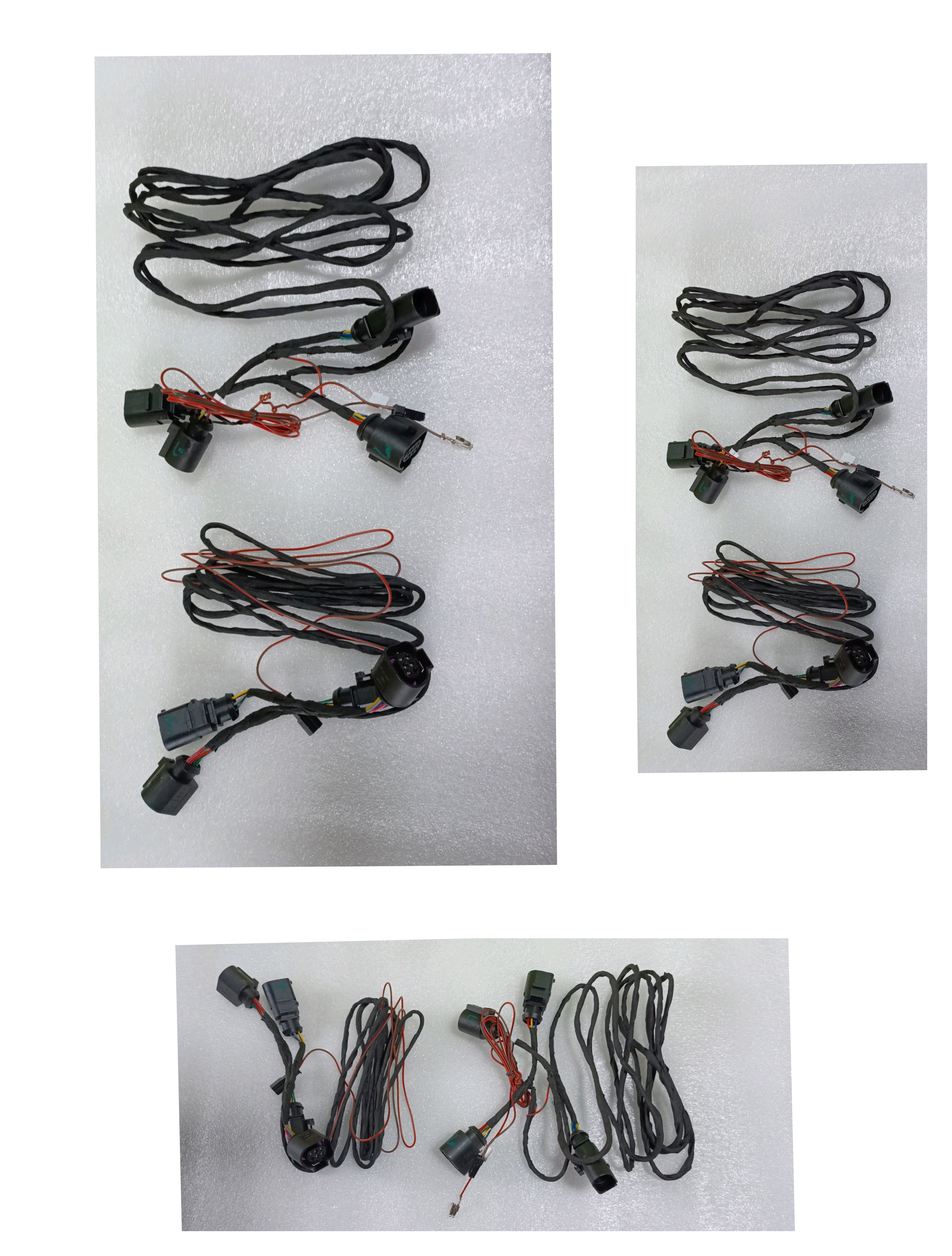 12-15款奥迪A6LC7改装16-18新款尾灯线束升级流水尾灯转接线插头