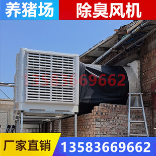 养猪场除臭风机环保型除味风扇猪舍新风系统养殖场排氨气除臭神器