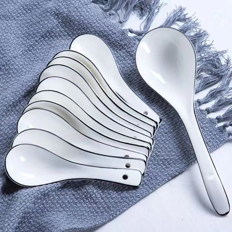 陶瓷汤勺家用陶瓷汤勺家用