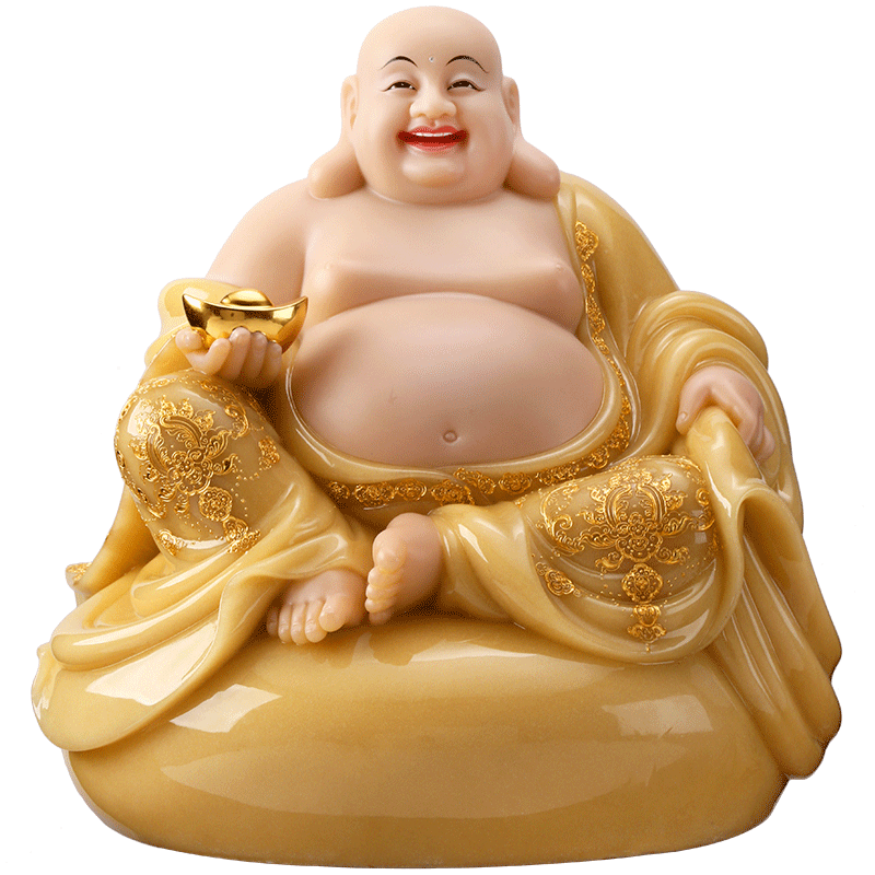佛堂弥勒菩萨招财大肚笑佛家用