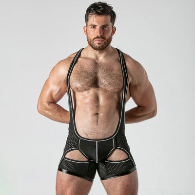 LOCKERGEAR拉链连体平角内裤