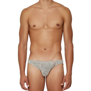 三角内裤 立体囊袋柔软编织复古低腰男士 UN0423 VIVENDI MODUS
