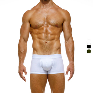 MODUS VIVENDI 立体囊袋有机罗纹棉低腰性感男士平角内裤 04221