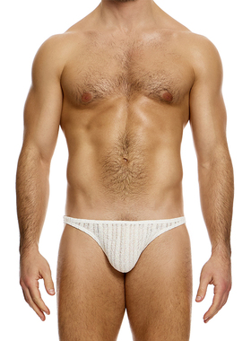 MODUS VIVENDI 立体囊袋复古编织柔软性感低腰男士三角内裤07413