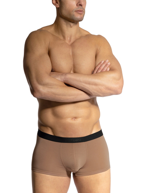 OLAF BENZ 立体囊袋透气舒适柔软丝滑莫代尔男士平角内裤 1-09546