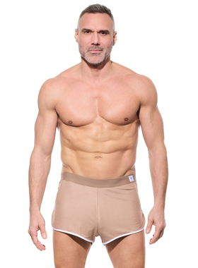 GREGG HOMME 复古罗纹运动阿罗短裤 性感丝滑低腰透气运动 220115