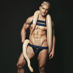 LOCKER GEAR 立体囊袋网眼性感透气提臀低腰男士双丁内裤LK0120