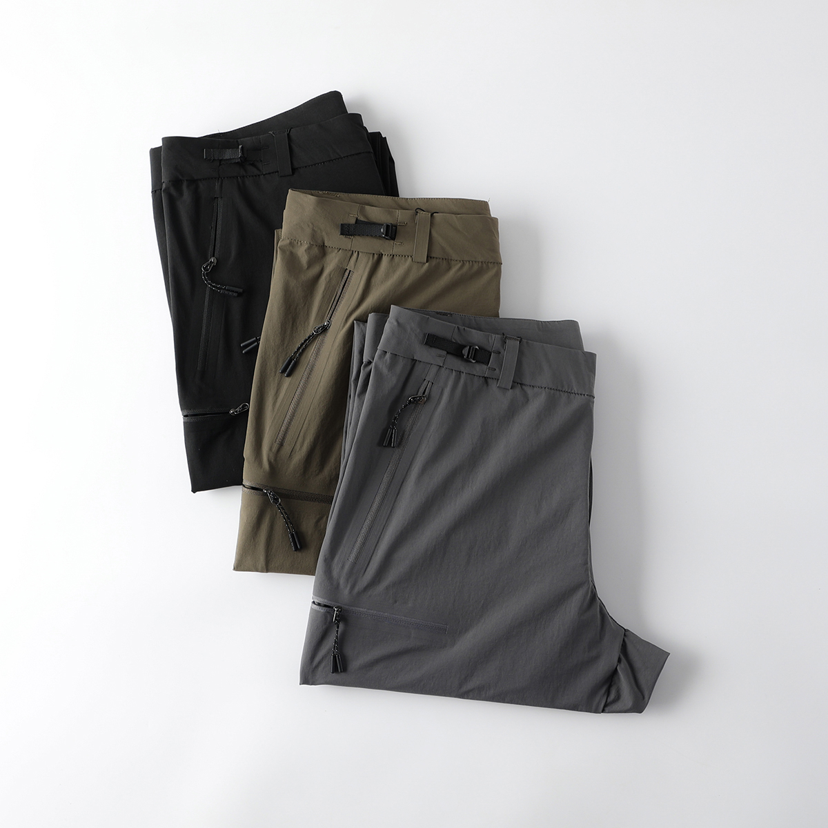 户外透气防泼水软壳速干休闲裤男