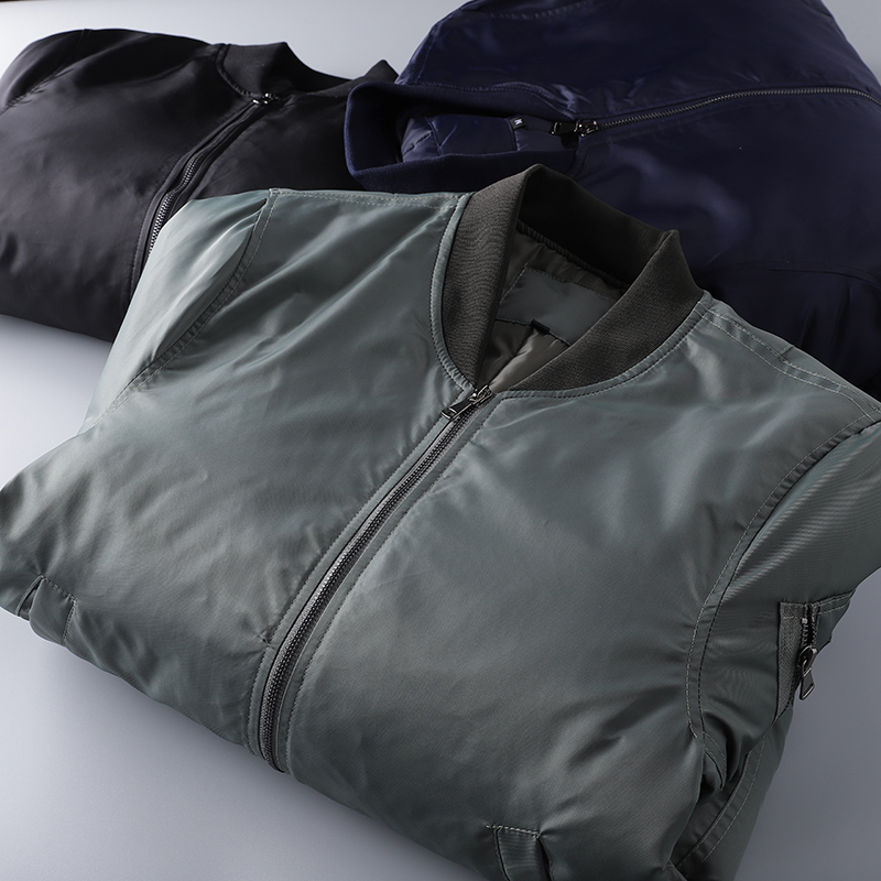 加厚夹棉!MA1休闲飞行夹克男冬