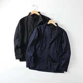 3D立裁 全身压胶 轻量透气 城市商务 男士 立领户外防泼水夹克