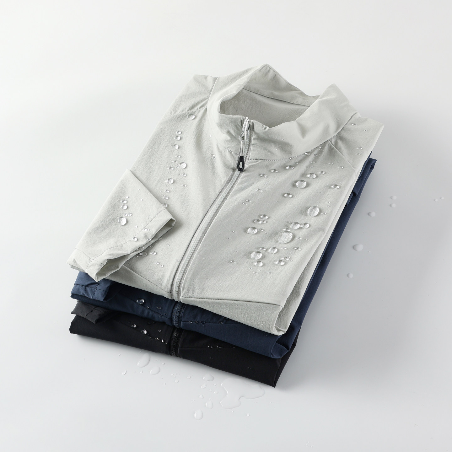 轻量化防泼水！UPF50+！弹力透气！男户外运动休闲立领皮肤衣夹克,男装,夹克,淘宝优惠券,粉丝福利购,淘宝优惠卷