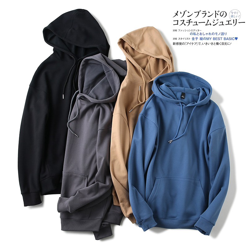 日单！鸟巢棉！秋基础连帽卫衣