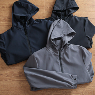 户外防泼水面料！立体剪裁！笔挺有型！新品男士连帽商务通勤夹克