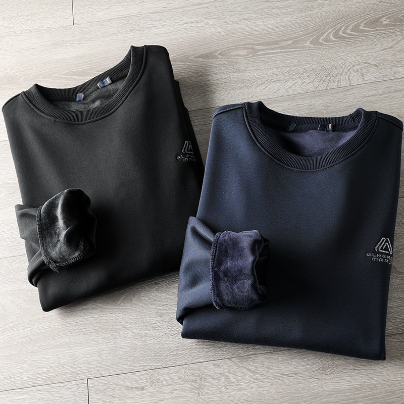 ODM公司整单！加厚保暖不倒绒！柔软亲肤！秋冬男士时尚圆领卫衣