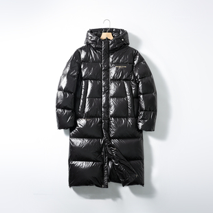 极寒系列！巨保暖！高蓬松90绒！秋冬男士情侣防风防水长款羽绒服