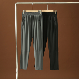 速干透气防泼水 男松紧腰运动休闲裤 3D立裁 薄款 夏季 科技疏孔