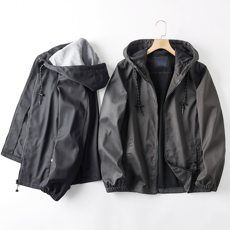 出口北美单！防风防水！复合薄绒！春季男士连帽运动休闲夹克外套,男装,夹克,淘宝优惠券,粉丝福利购,淘宝优惠卷