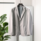 平驳领通勤休闲单西西装 轻商务系列 薄款 春秋男士 外套 舒适挺括