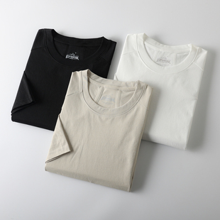 男户外圆领运动休闲短袖 城市机能风 夏季 弹力舒适 T恤 3D立裁