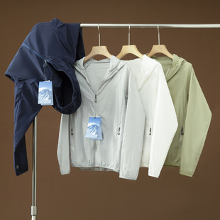 男士 为夏而生 新款 夏季 户外皮肤衣连帽防晒衣 轻量化透气防泼水