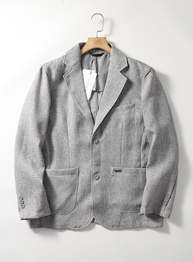 高尔夫系列！3D立裁！透气抗皱！秋季新款男士两粒单排扣西服外套