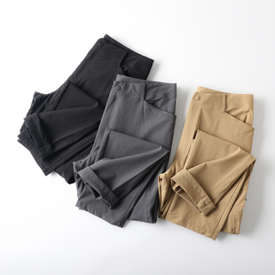 户外功能性弹力运动休闲裤 城市机能裤 男士 立体剪裁 轻量透气