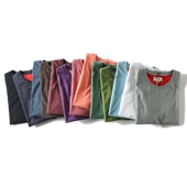 外贸男装 T恤潮 显瘦大码 夏新款 日系小清新纯棉水洗磨毛圆领修身