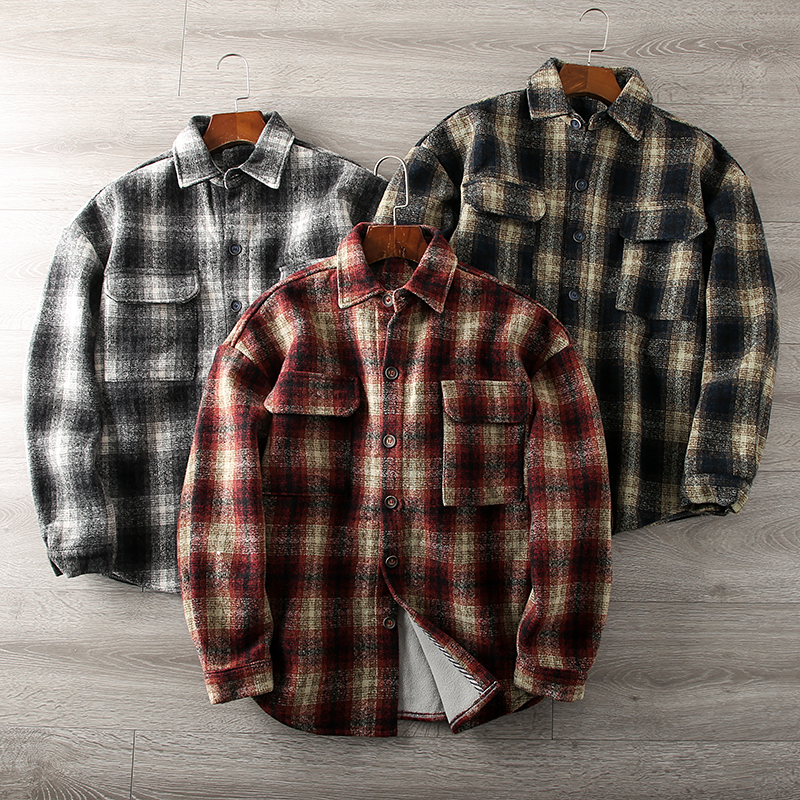 重磅牛货羊毛纤维加绒保暖外套