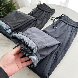 压胶分仓羽绒裤 科科技防泼水 秋冬男士 锁温保暖 高蓬松90鸭绒