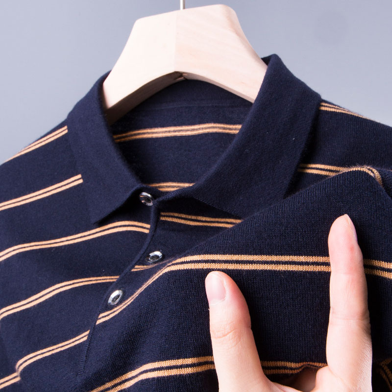 中年爸爸毛衣针织衫秋冬新款上衣