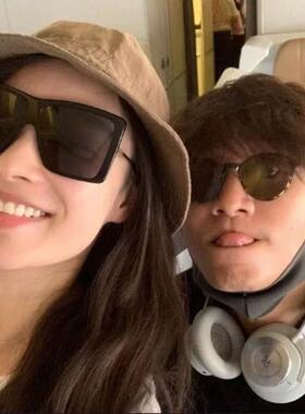 流金岁月倪妮同款眼镜大脸显瘦